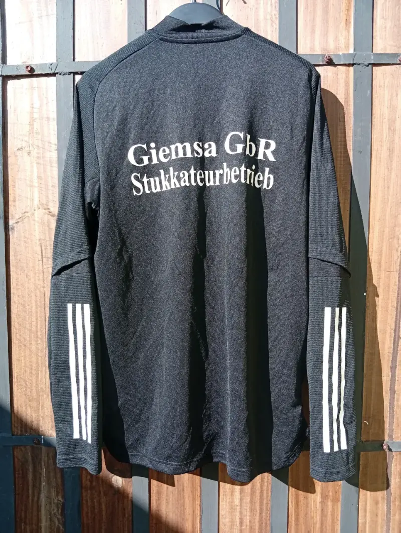 Chaqueta deportiva Adidas negra con logos - 2