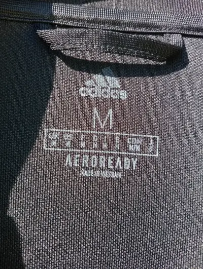 Chaqueta deportiva Adidas negra con logos - miniatura 4