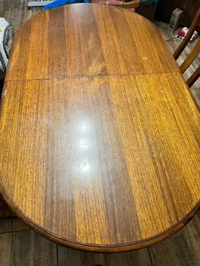 Juego de comedor de madera con 8 sillas - miniatura 6