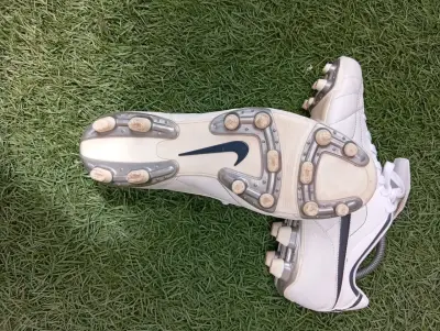 Zapatillas de fútbol Nike  tiempo blancas - miniatura 5