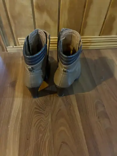 Botines de cuero marrón con cordones num39 - miniatura 3
