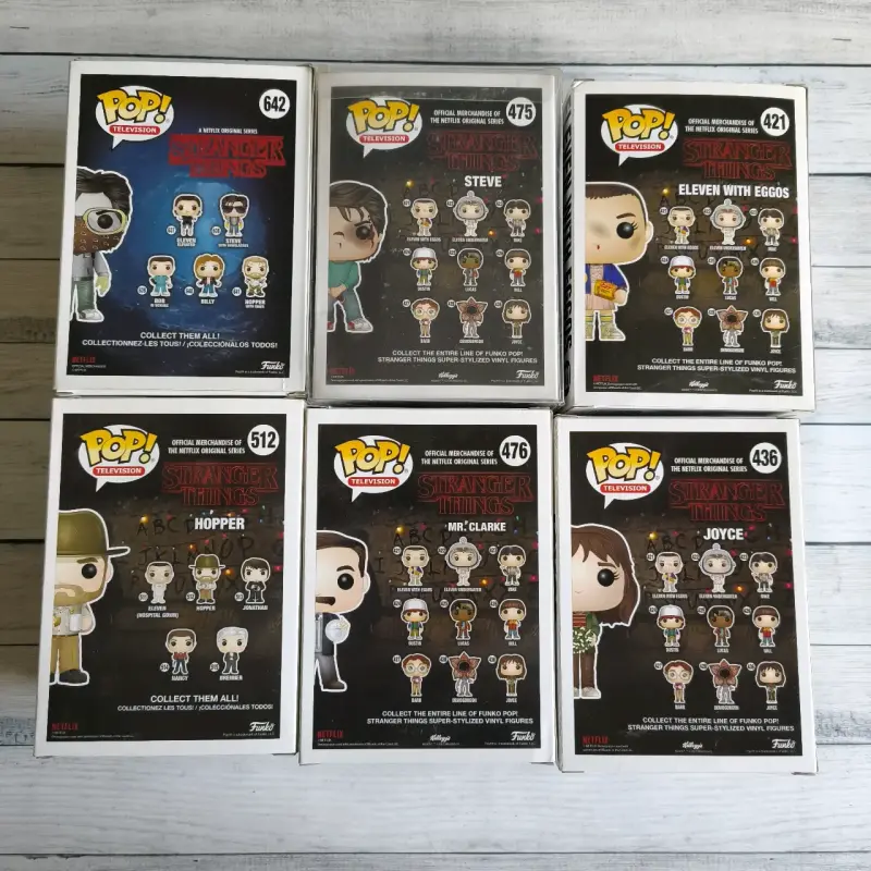 Set de figuras Funko Pop Stranger Things - 2