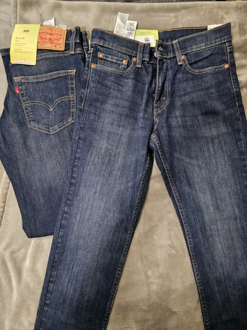 Jeans Levi's 511 Slim Fit Azul - 3