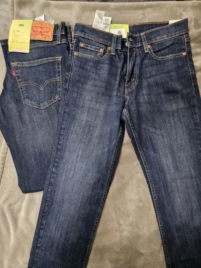 Jeans Levi's 511 Slim Fit Azul - miniatura 3