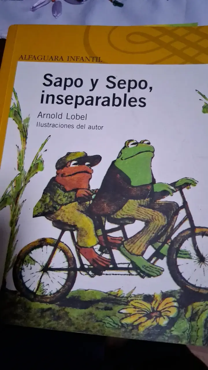 Libro infantil 'Sapo y Sepo, inseparables'