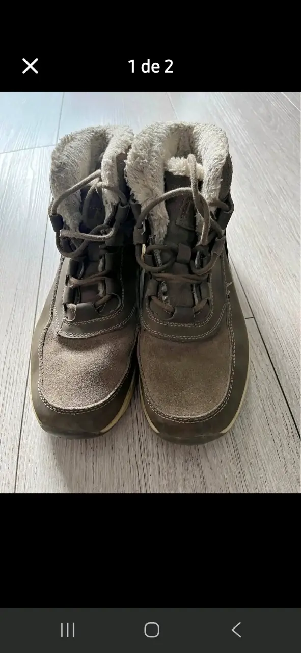 Botas de invierno con forro interior chiporro - 1