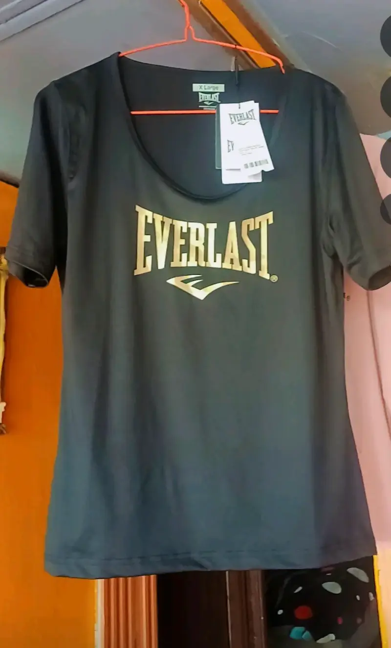 Polerón Everlast rosado con capucha - 2