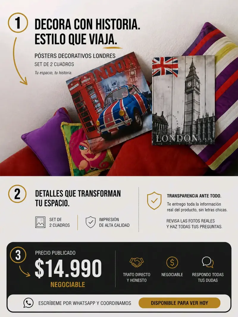 Cuadros Britanicos Colgables - 1