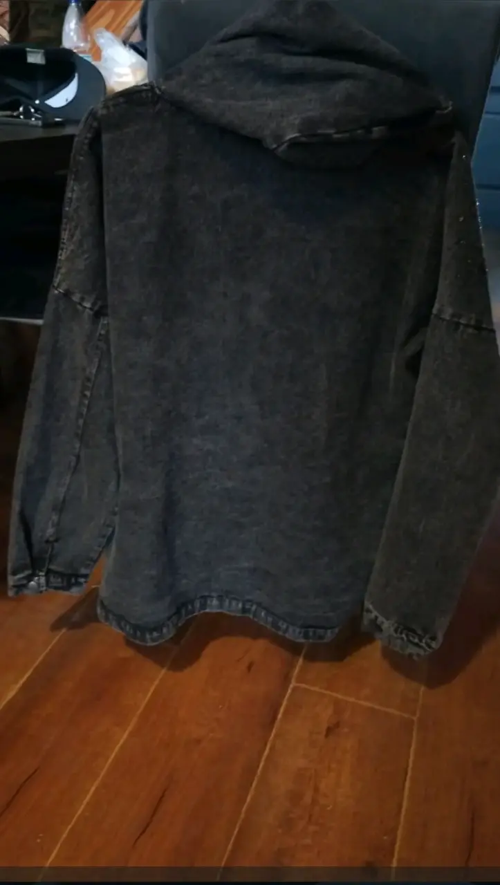 Chaqueta de mezclilla con bordado floral - 3