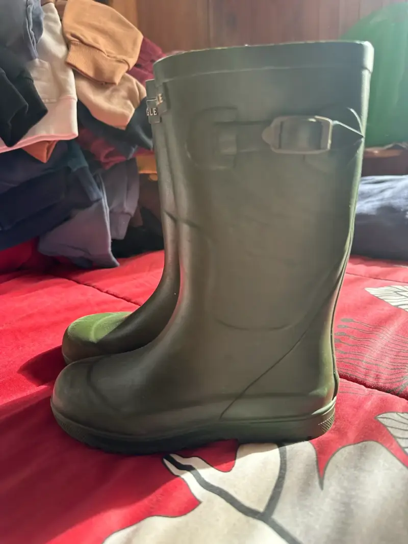 Botas de lluvia Aigle verdes impermeables - 2
