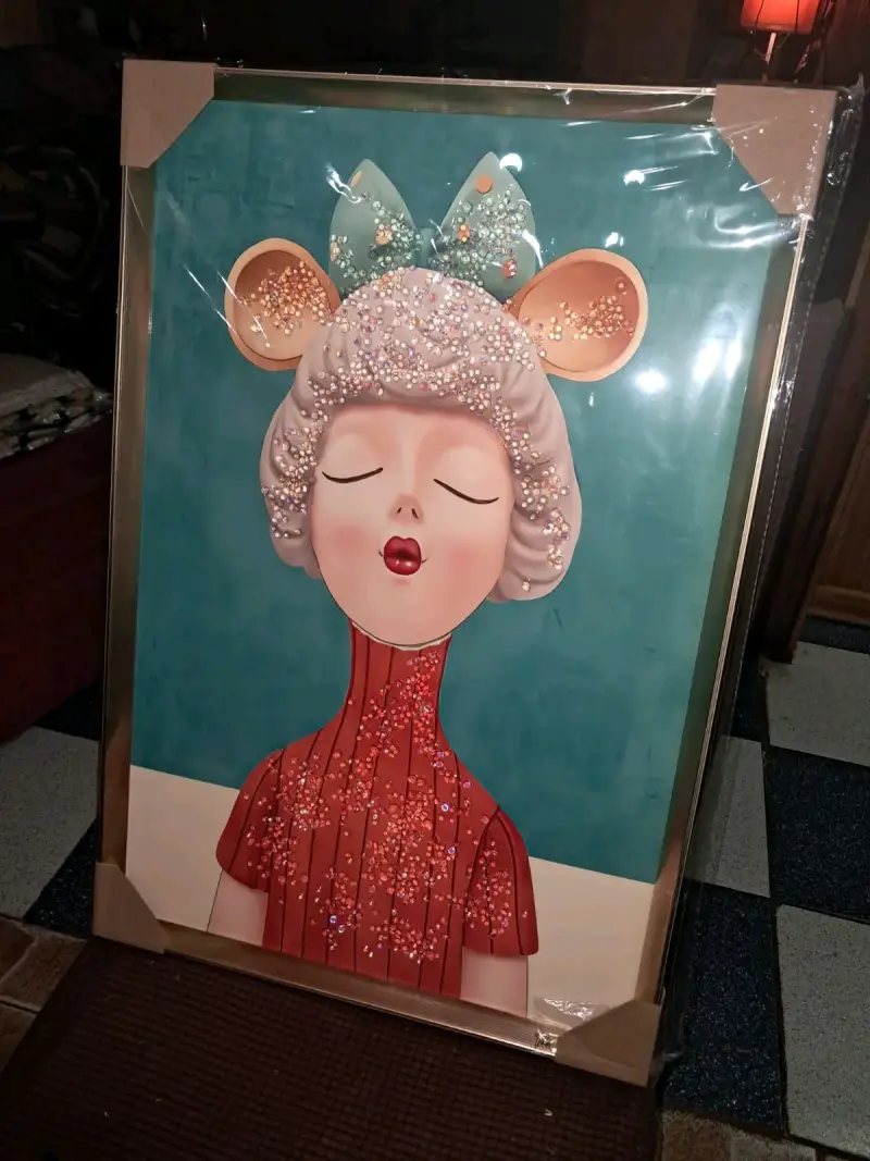 Cuadro decorativo con diseño artístico moderno
