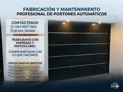 Fabricación y mantenimiento de portones automáticos - miniatura 1