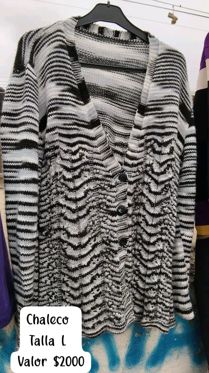 Chaqueta negra de mujer talla XL - 3