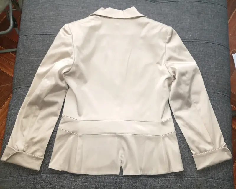 Traje Blazery pantaloón beige DNR para mujer - 2
