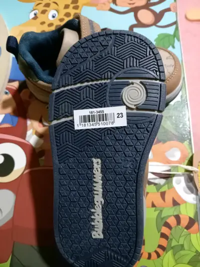 Zapatillas Bubblegummers niño color marrón talla23 - miniatura 3