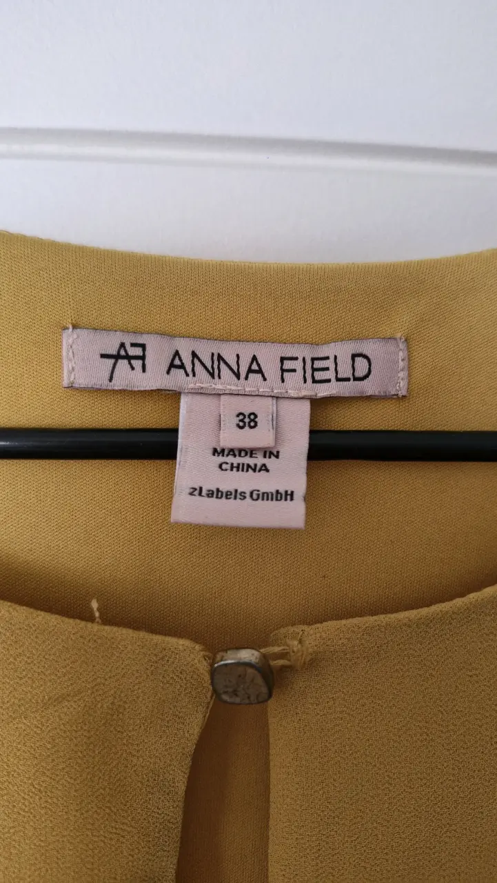 Vestido sin mangas mostaza - Anna Field - 3