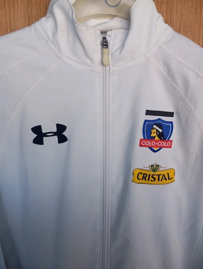 Chaqueta deportiva Colo-Colo Under Armour blanca - 4