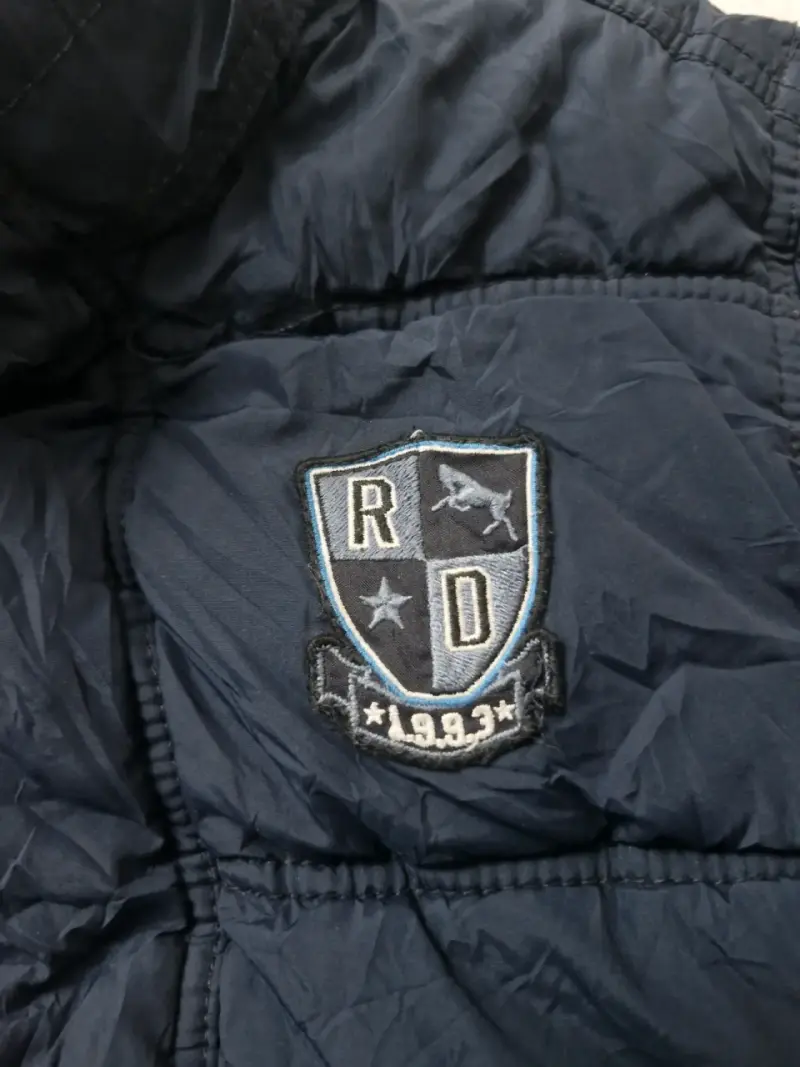 Chaqueta acolchada azul marino para niño - 3