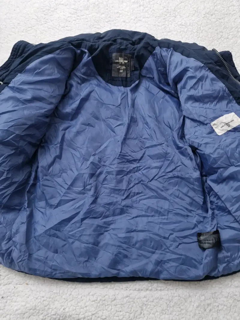 Chaqueta acolchada azul marino para niño - 4