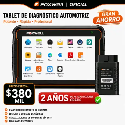 Tablet de diagnóstico automotriz Foxwell GT60 - miniatura 1