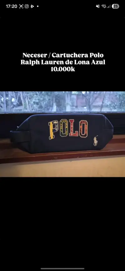 Bolso de viaje Polo Ralph Lauren negro - miniatura 5