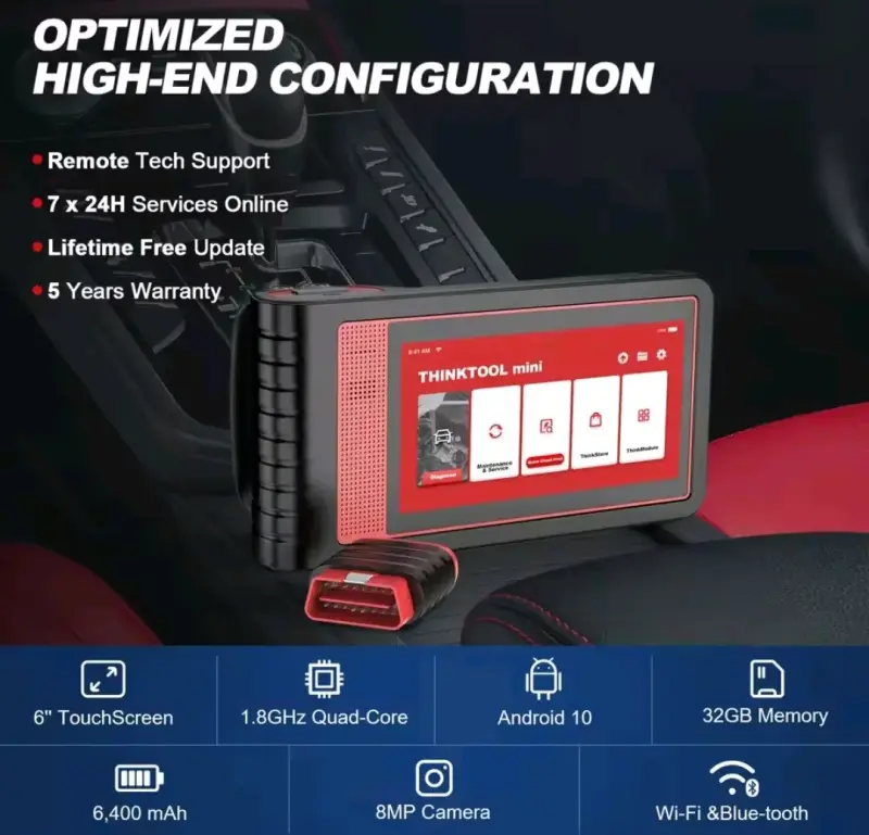 Thinktool Mini para diagnóstico automotriz - 5