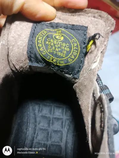Zapatos de seguridad Tempest marrones - miniatura 2