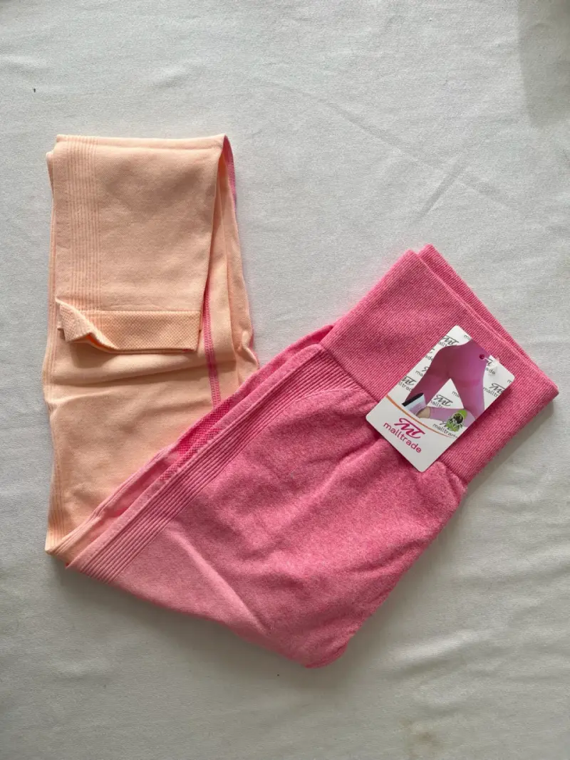 Leggings deportivos degradados rosados - 2