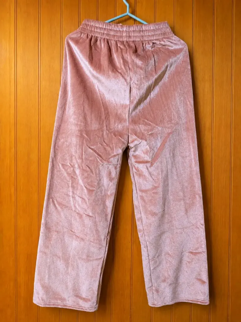 Pantalon plush con brillos - 3