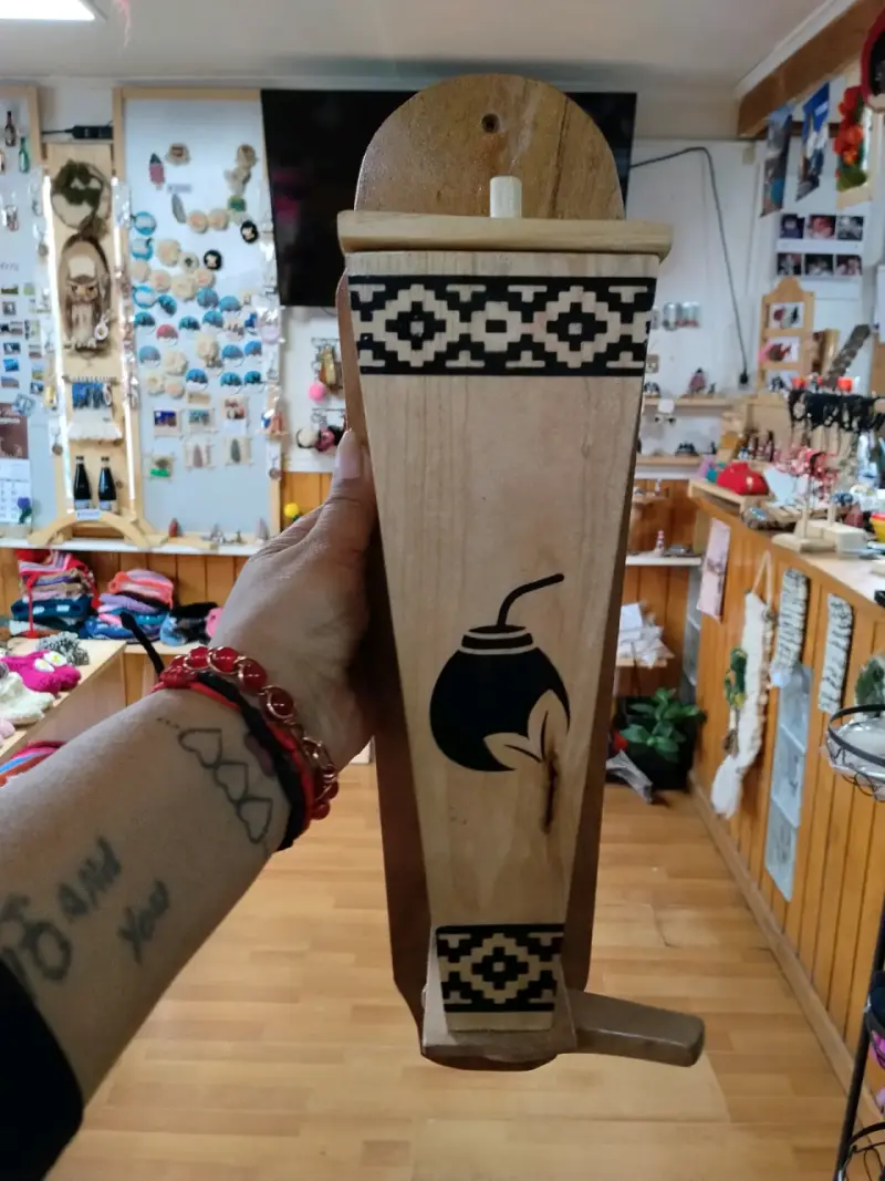 Porta yerba mate de (LENGA) - 2