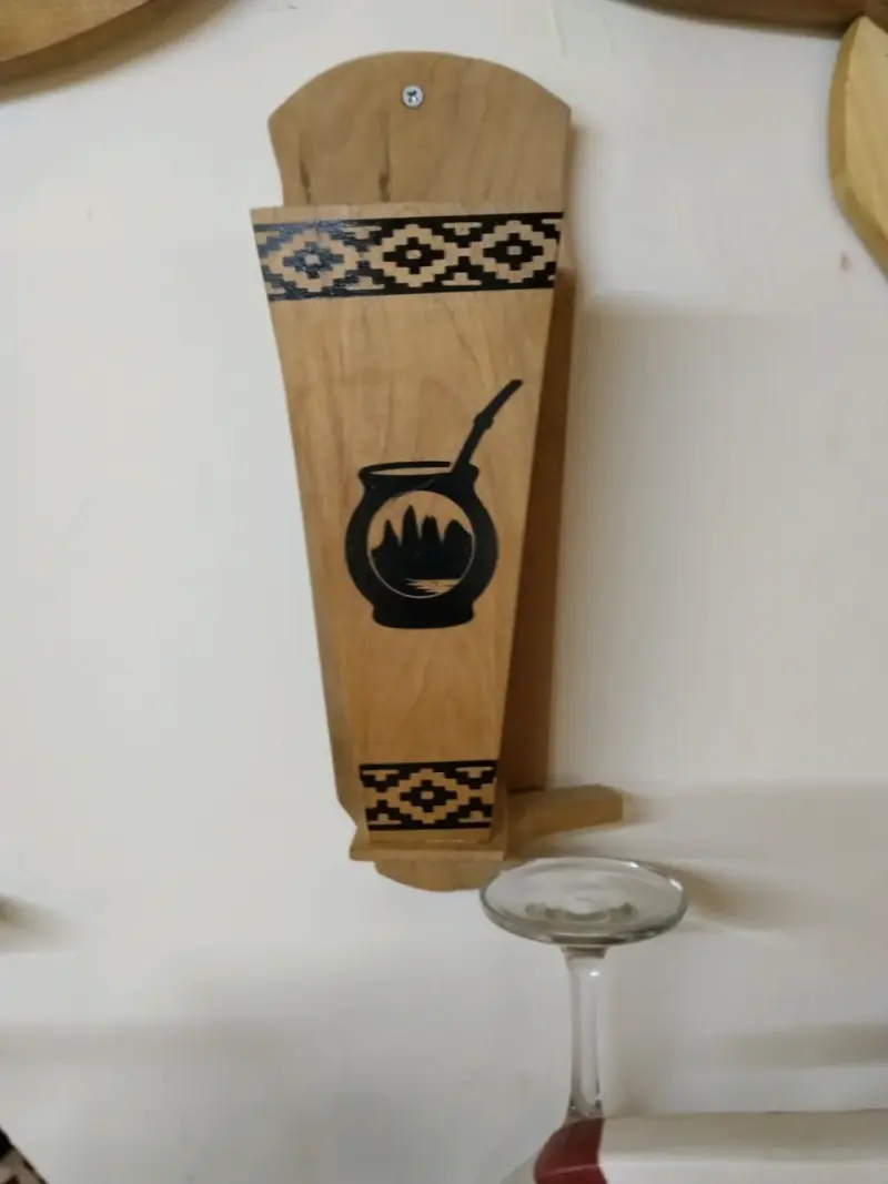 Porta yerba mate de (LENGA) - 4