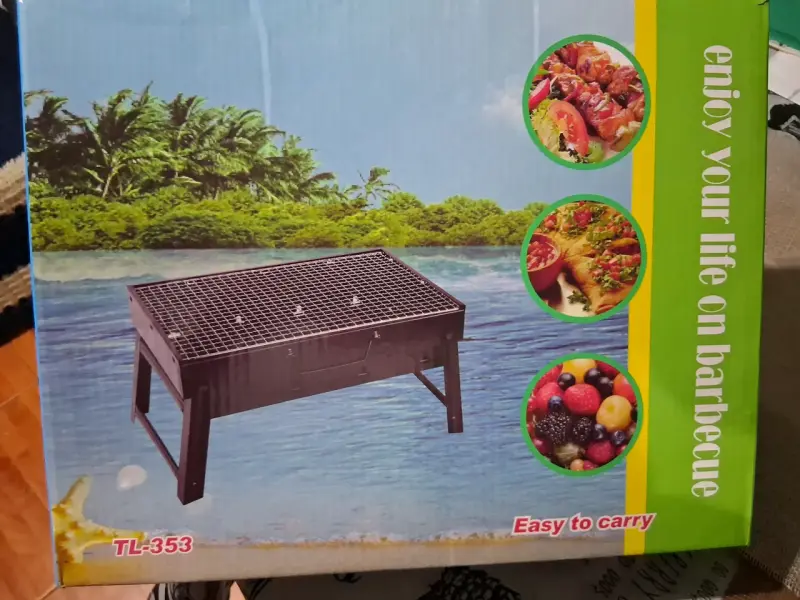 Parrilla portátil TL-353 fácil de transportar