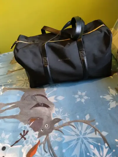 Bolso de viaje Azzaro negro elegante - miniatura 1