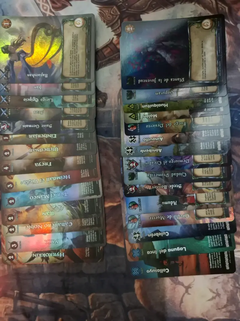 Colección de cartas de juego de estrategia - 3