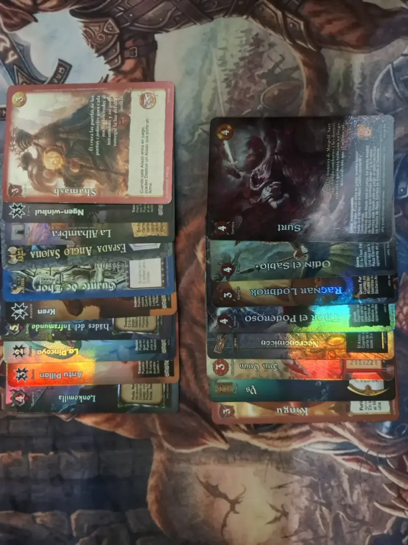 Colección de cartas de juego de estrategia - 6