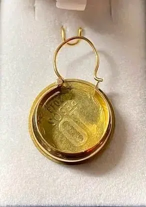 Aros 18k laminas de oro - 4