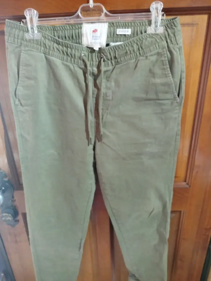 Pantalones jogger verde oliva para hombre