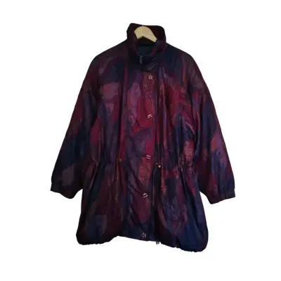 Chaqueta vintage de invierno con diseño abstracto - miniatura 1