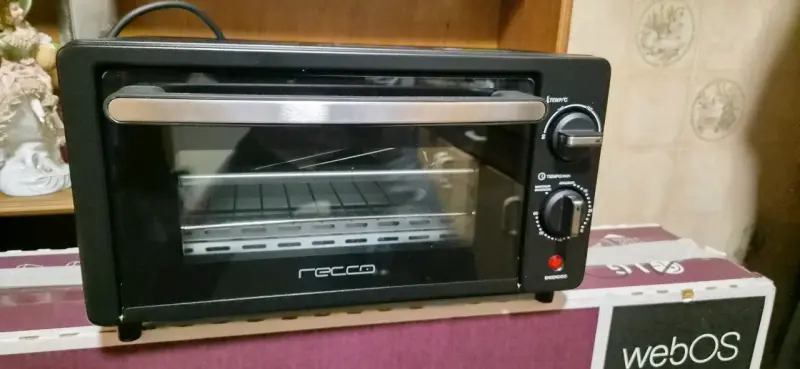 Horno eléctrico Recco 10 litros nuevo - 4