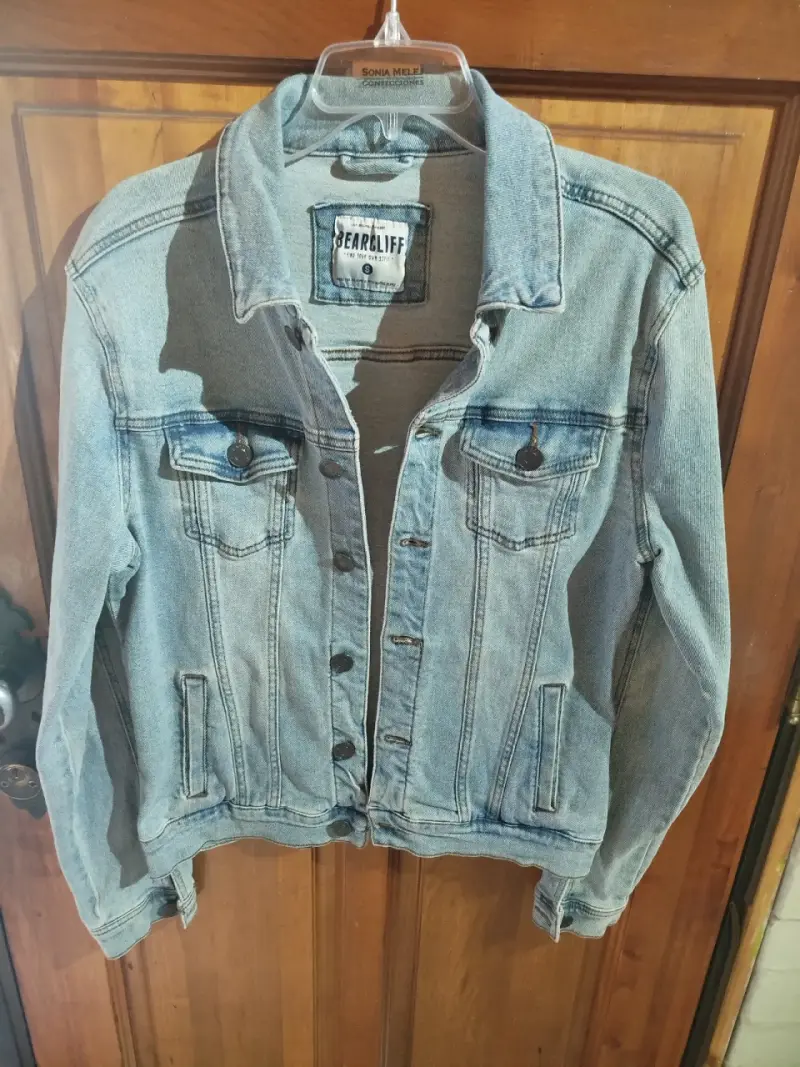 Chaqueta de mezclilla Bearcliff azul claro