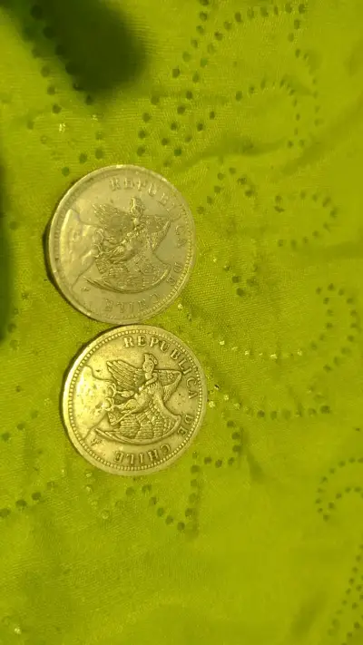 Colección de monedas antiguas de un peso - miniatura 2