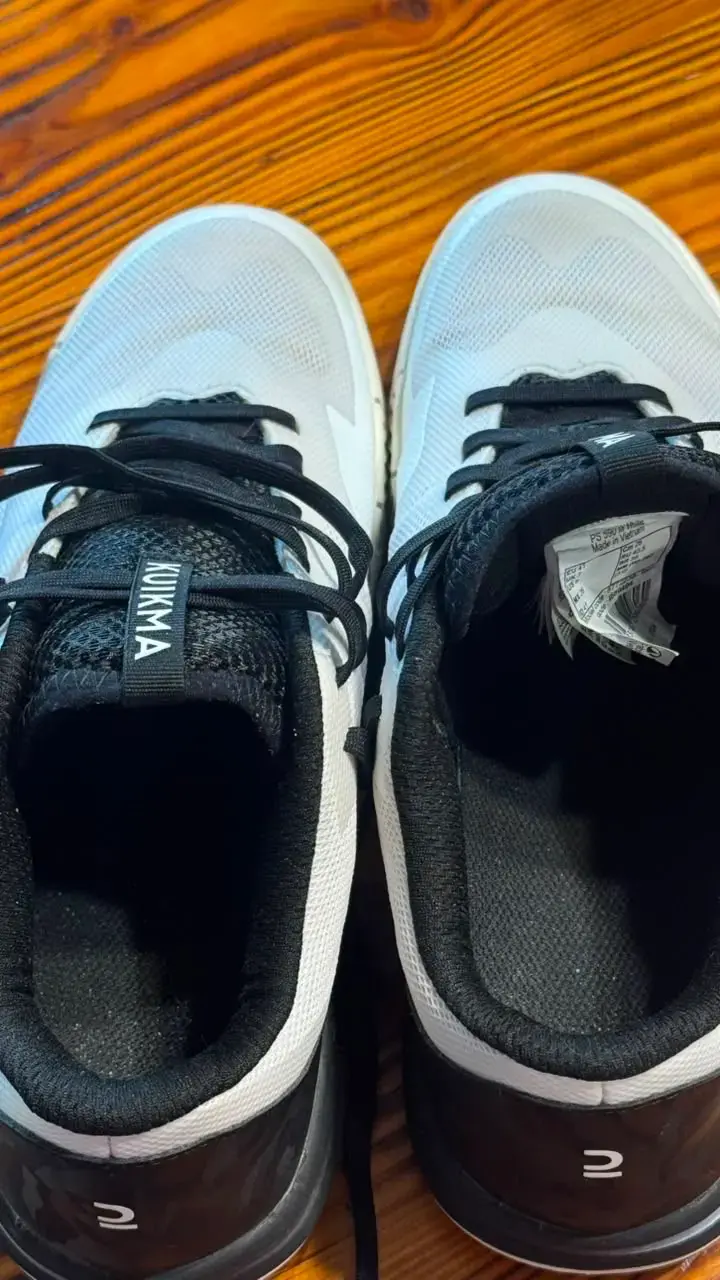 Zapatillas de Padel blancas y negras - 4