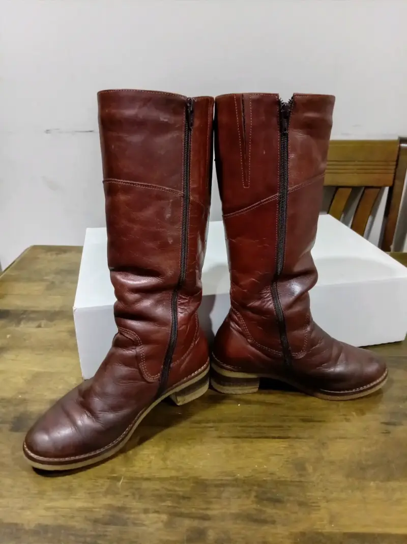 Botas de cuero marca Hebles - 4