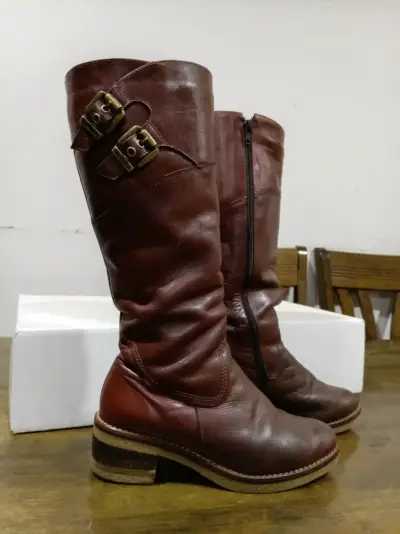 Botas de cuero marca Hebles - miniatura 7