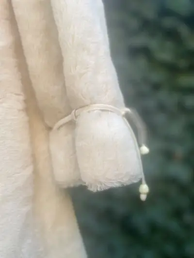 Abrigo largo lana de alpaca beige con capucha - miniatura 3