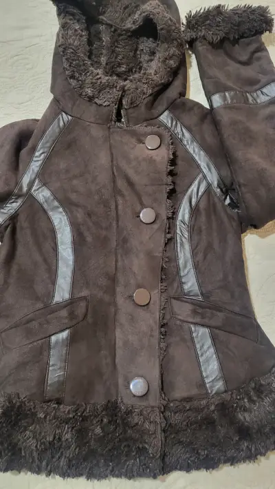 GUESS Vintage Estilo Boho Gamuza Sintética Y Pelo - miniatura 4