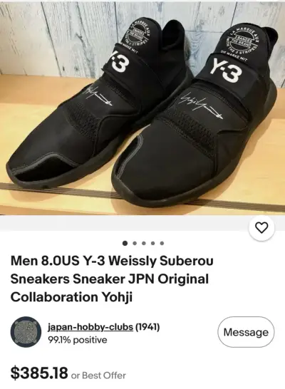 Zapatillas Y-3 Yohji Yamamoto - miniatura 1