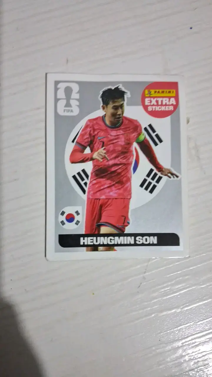 Lámina Panini Heungmin Son FIFA - 2