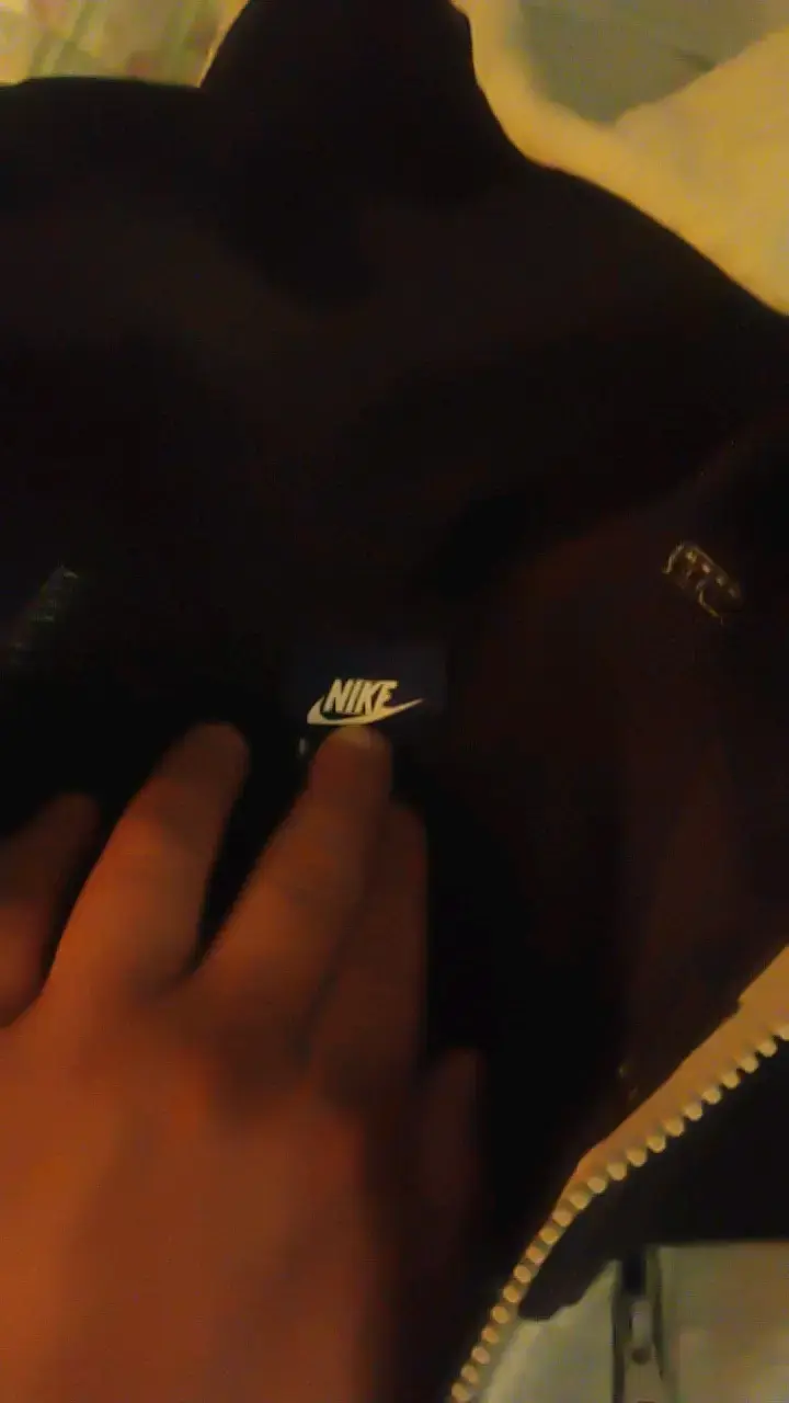 Polerón Nike L gris con capucha - 2