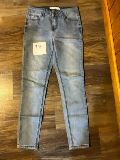 Jeans azul claro talla 38 mujer marca alaniz - miniatura 1